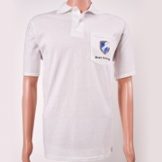 Polo Shirt with Pocket White