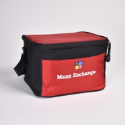 6 Can Cube Cooler Red