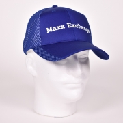 2 Color Mesh Cap - Royal/White