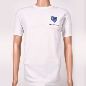 50/50 Crew Neck White