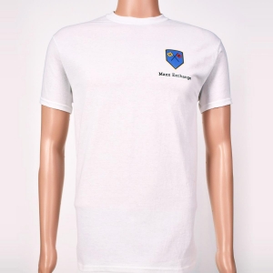 Cotton Crew Neck White