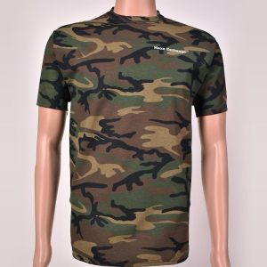 Cotton Crew Neck Camo