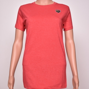 50/50 Crew Neck Red Heather